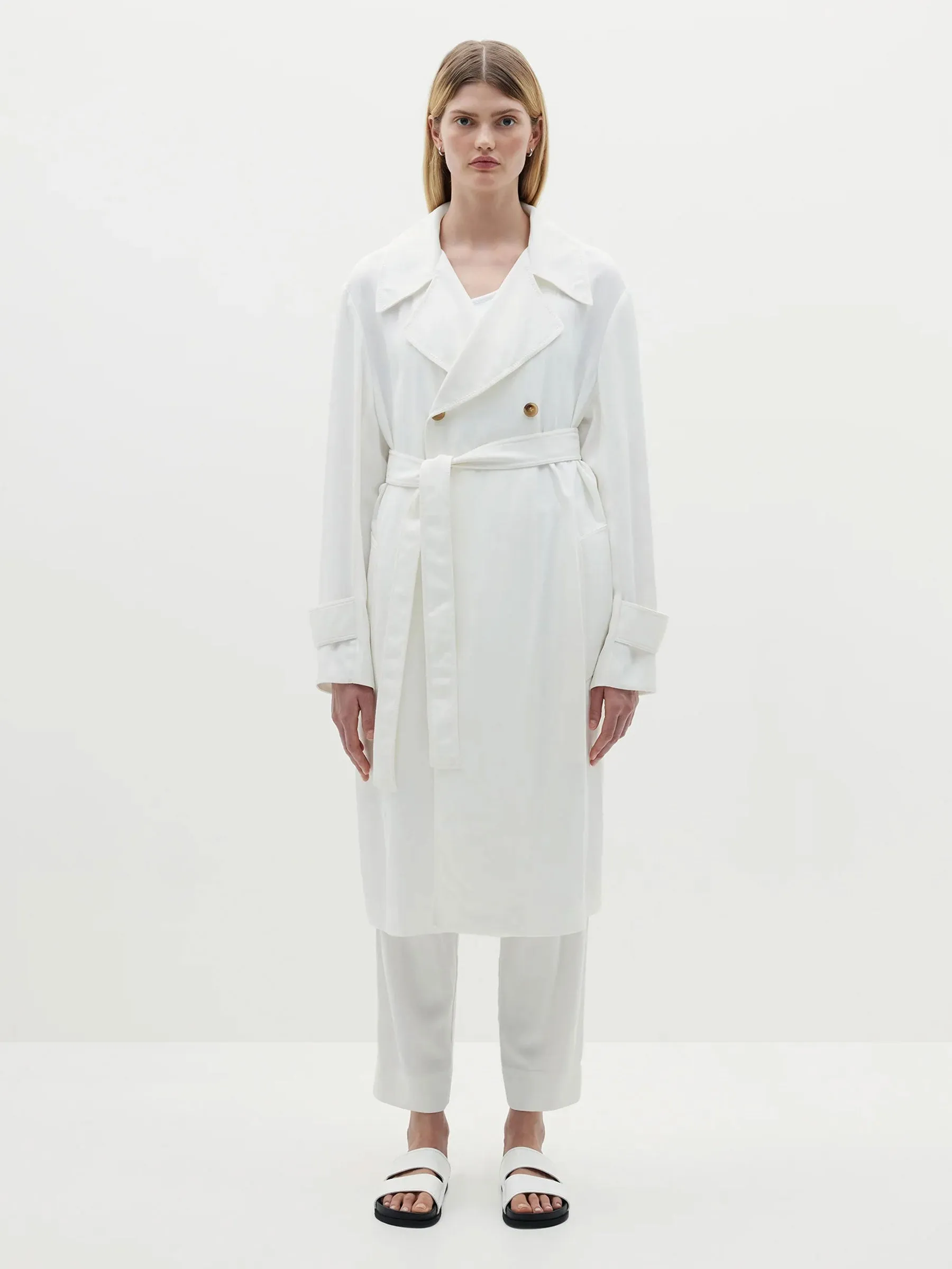 viscose traditional trench