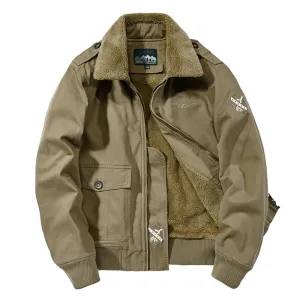 Winter Military Jacket Men Fleece Thick Warm Tactical Cargo Jackets Wear-resistant Windbreaker Coat Plus Size M-4XL Male