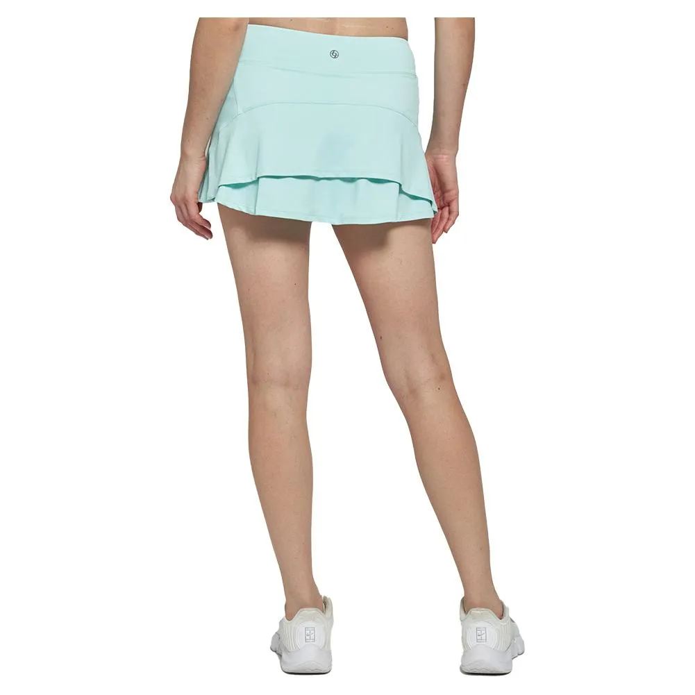 Women's Vantage 13 Inch Tennis Skort Sea Crystal