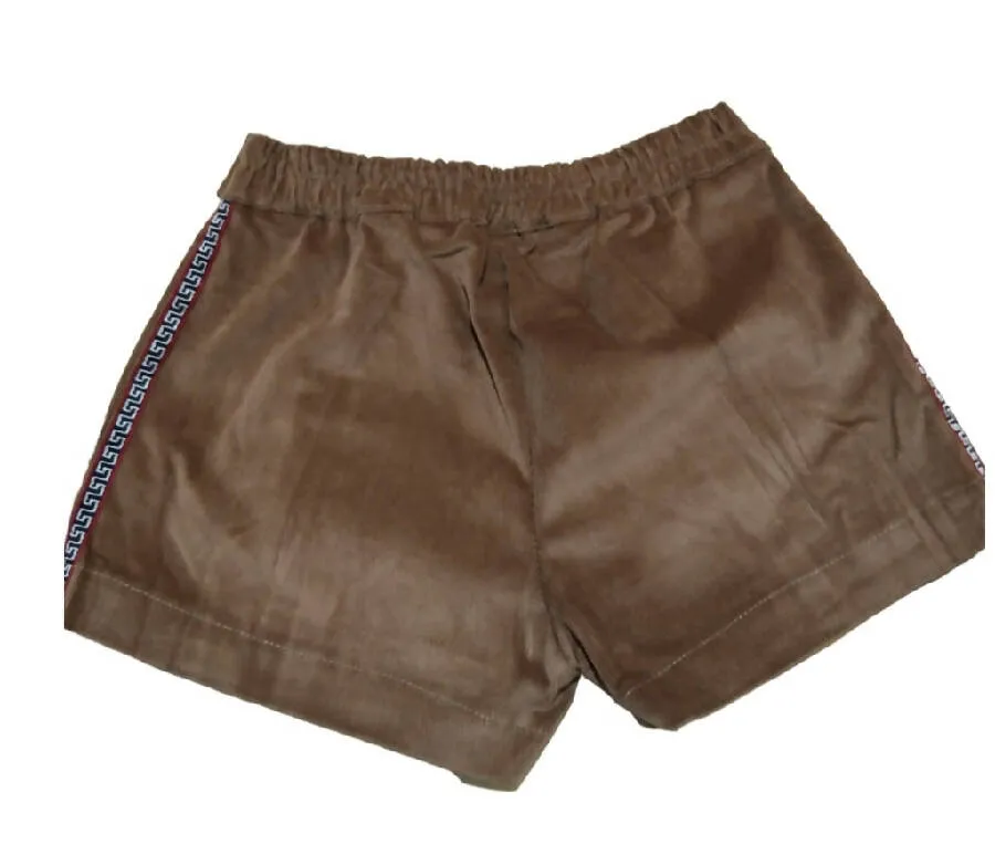 Za Closet Outlet Stripped Coeli Velvet Girl Short4 Years